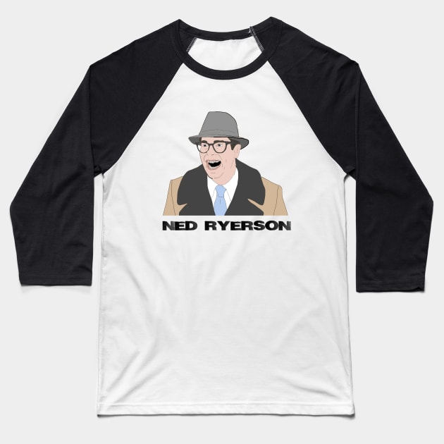 Ned Ryerson Baseball T-Shirt by VideoNasties